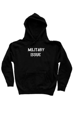 Military Issue Blk pullover hoodie