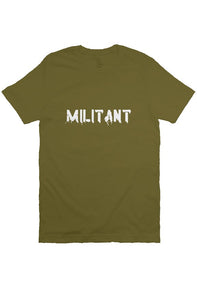 Militant Olive T Shirt
