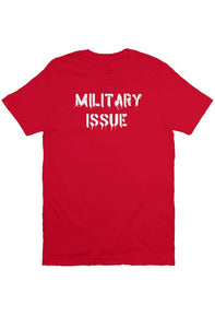 Military Issue Red T Shirt