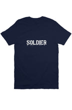 Load image into Gallery viewer, Soldier Navy T Shirt