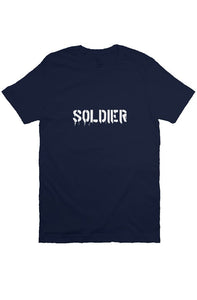 Soldier Navy T Shirt