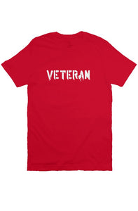 Red Veteran T Shirt