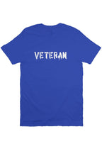 Load image into Gallery viewer, Royal Blue Veteran T Shirt