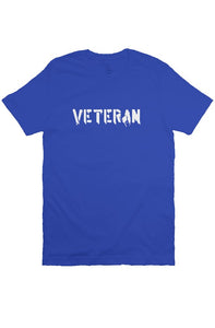 Royal Blue Veteran T Shirt